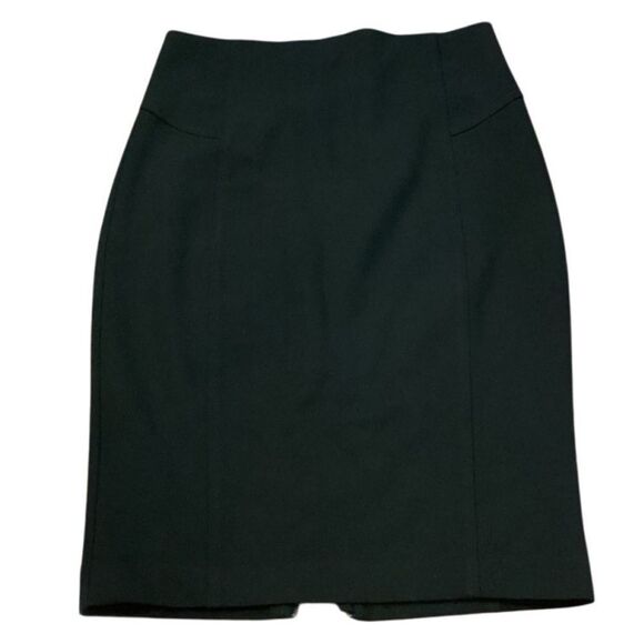 Express exposed back zipper Pencil skirt Black Size 6 - Picture 7 of 10